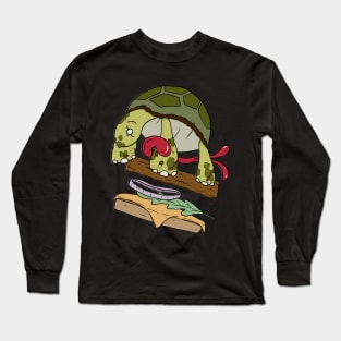 Turtle Burger Long Sleeve T-Shirt